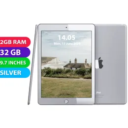 Apple iPad AIR 2 (32GB, Silver) - Excellent - Refurbished