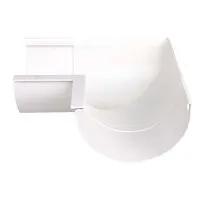 Kulmakouru sisäkulma 125 mm/ 90° valkoinen
