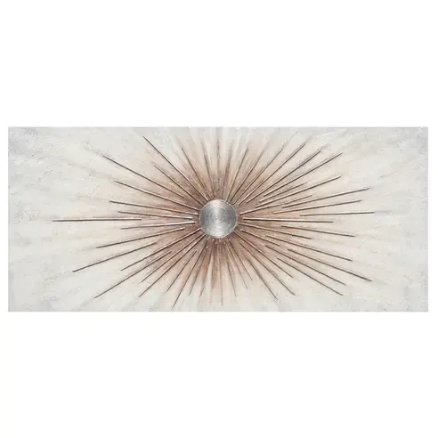 Ölgemälde ABSTRAKT - beige - 140x60 cm