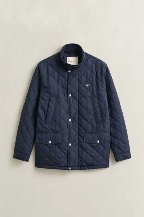 Quilted windcheater jakke