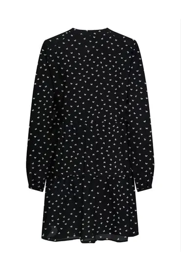 Vestido corto camisero