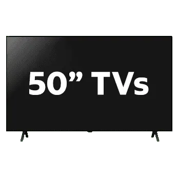 50 inch TVs