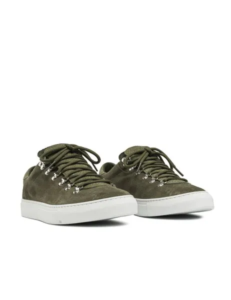 M. Marostica Low Sneakers Suede Sage Green