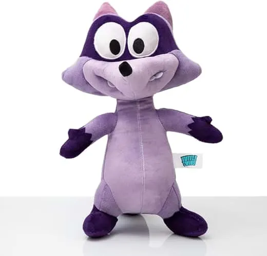 ANGEL STUDIOS | Tuttle Twins Derek Plushie | Soft Stuffed Plush Toy | Bright Purple Raccoon | 13” Stuffed Character ANGEL STUDIOS | Tuttle Twins Derek…