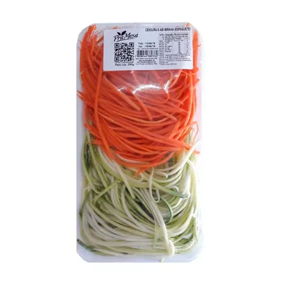 mix cenoura e abobrinha pramesa bandeja 250g