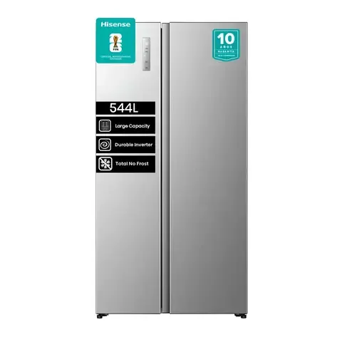 Refrigerador 2 Puertas Side by Side No Frost 544 Litros Inox RS3P558NECF