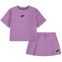 Nike Little Girls' Tech Fleece 2-Piece Skirt Set