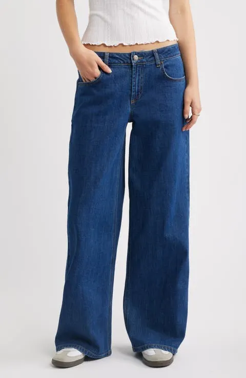 BP. Low Rise Baggy Wide Leg Jeans