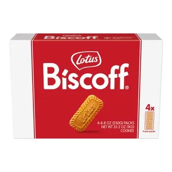 Lotus Biscoff Cookies, 8.8 oz., 4 Count