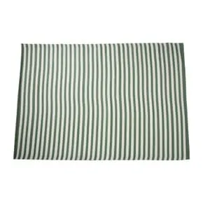 Buitenkleed streep - groen - 160x230 cm