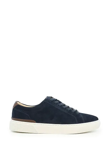 Corbin Nubuck Sneaker Navy