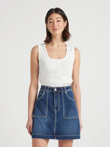 Just Jeans Amaze Tara Utility Skirt