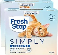 Fresh Step Clumping Cat Litter, Advanced,…