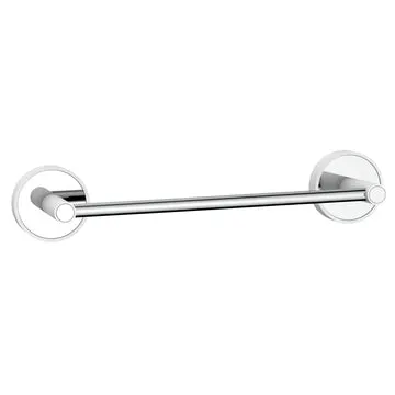 Porta Salviette in Acciaio e ABS bianco Linea Fusion 30 cm