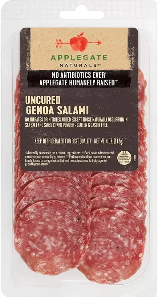Applegate Natural Uncured Genoa Deli-Salami, 4 Oz