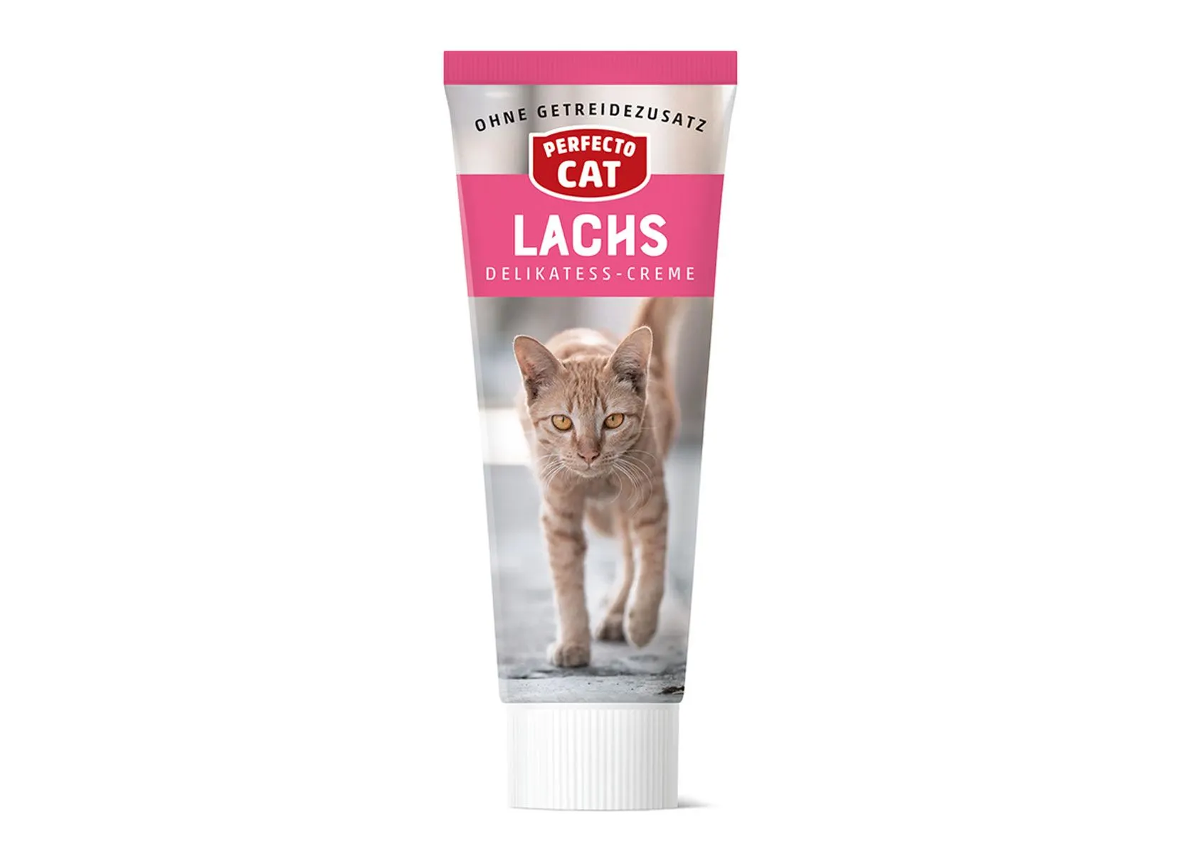 Perfecto Cat Lachscreme 75g Tube Katzensnack