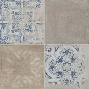 Suelo cerámico Alcazar efecto hidráulico beige 45x45 cm C2 ARTENS