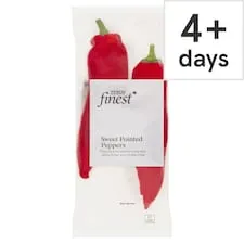 Tesco Finest Sweet Pointed Peppers 180g