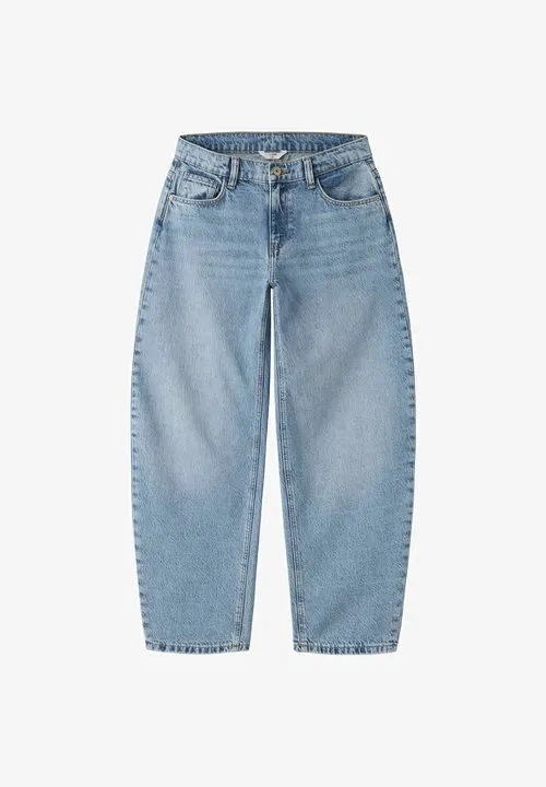 JEANS BARREL FIT - Jeans relaxed fit - medium blue denim