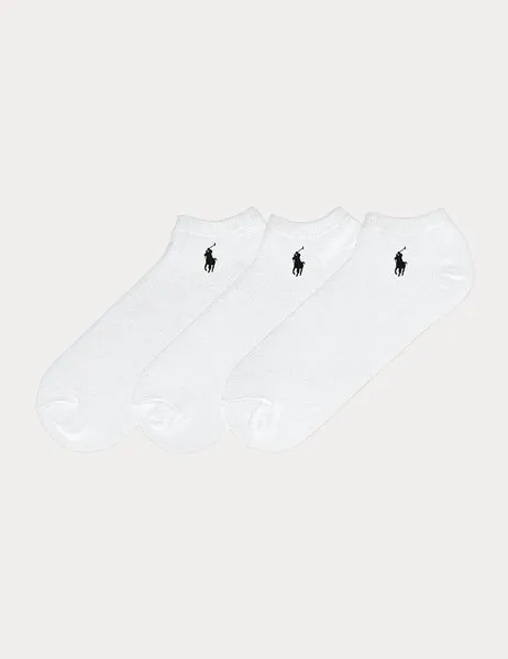Low-Cut Socks 3-pack White