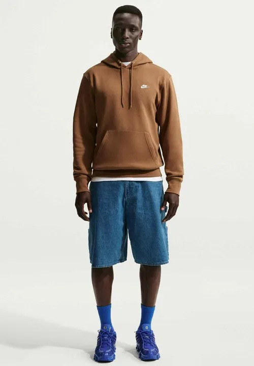 CLUB HOODIE - Hoodie - ale brown ale brown white