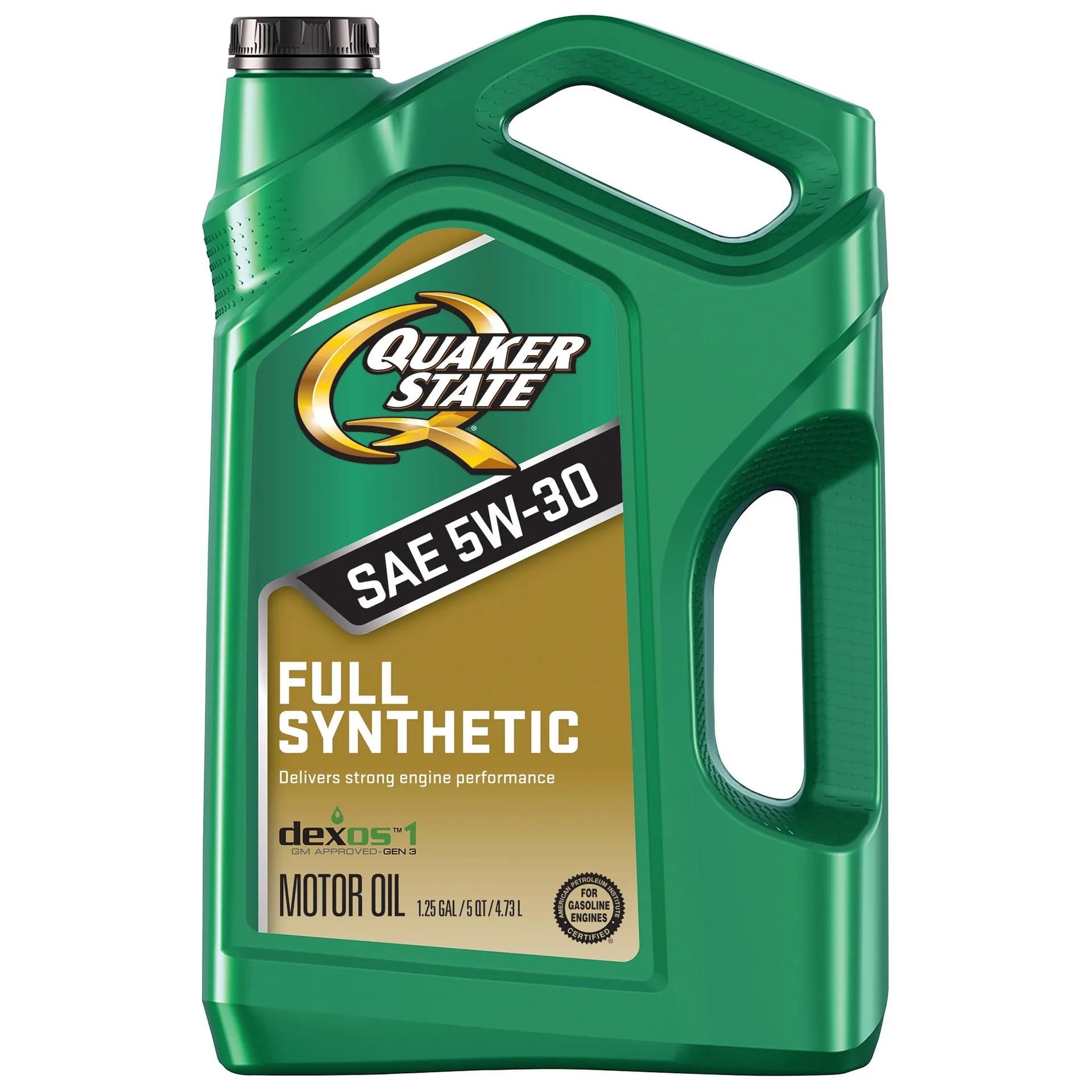Quaker State Full Synthetic 5W-30 Motor Oil 5 Quart