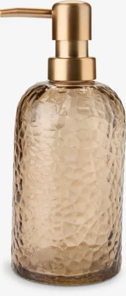 Zeeppompje GENEVAD gerecycleerd glas bruin