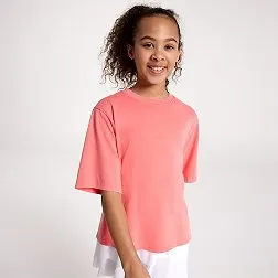 DSG Girls' Cotton Graphic Tee