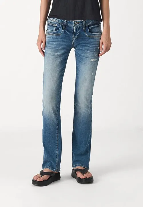 VALERIE - Jeans bootcut - light blue denim