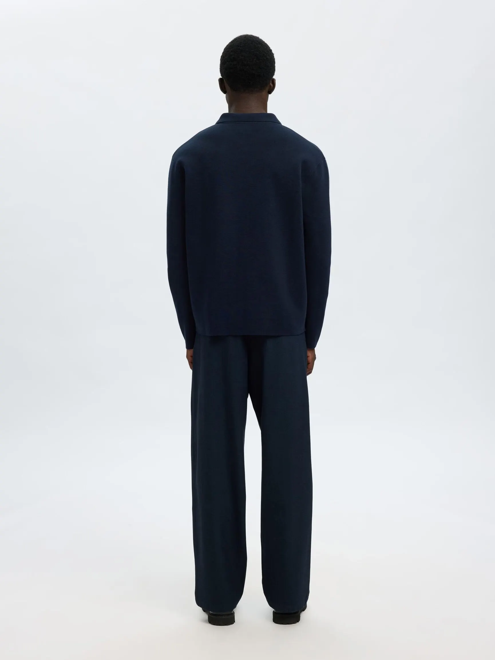 RELAXED FIT STRIKKET CARDIGAN