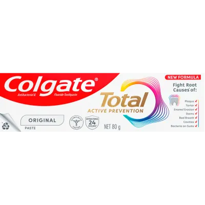 Colgate Total Active Prevention Original Toothpaste 80g