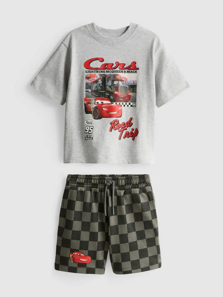 18 mois–9 ans | Ensemble t-shirt et short Disney Pixar Cars
