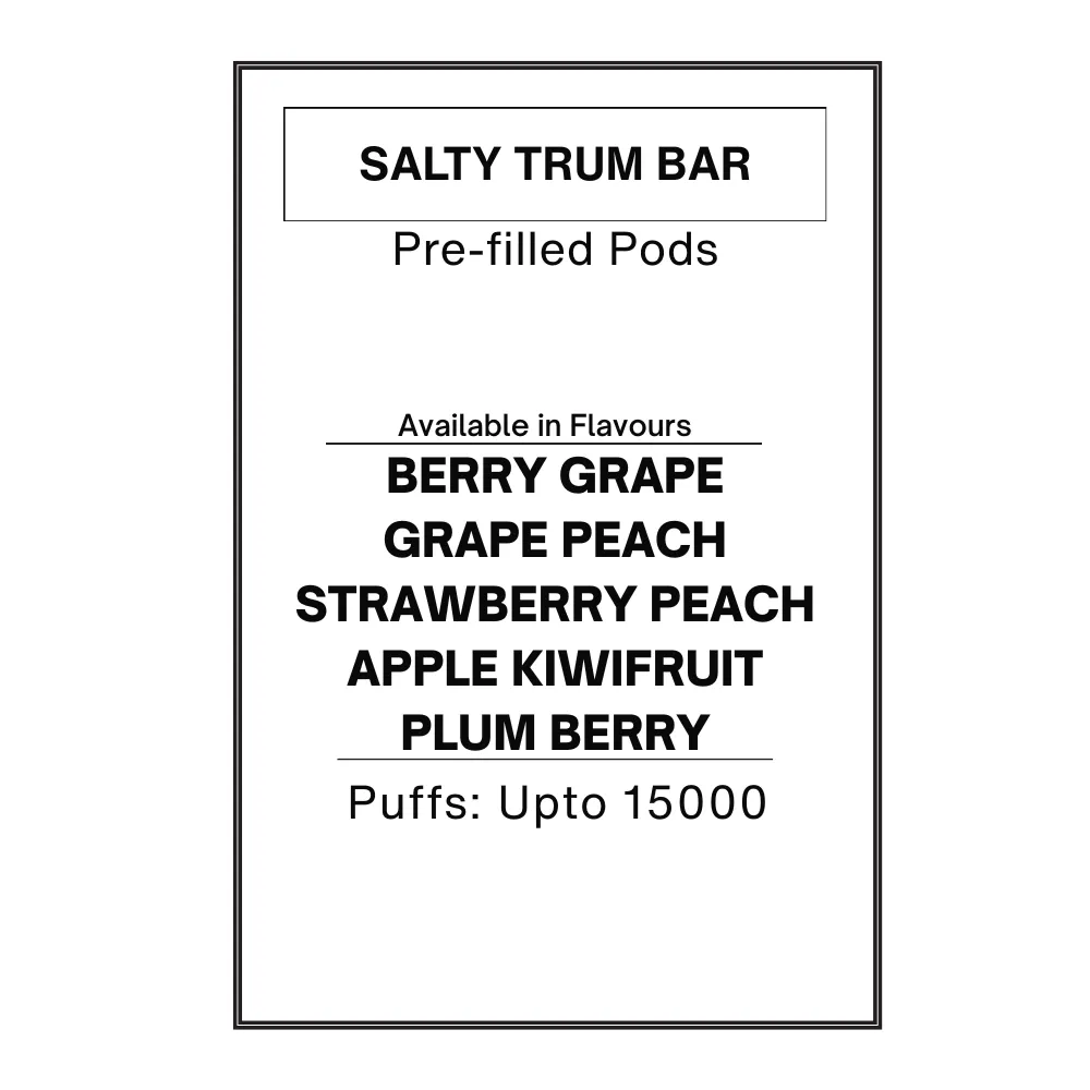 Salty TRUM Bar Pre-filled Pods 28.5mg/mL