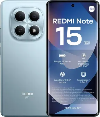 Xiaomi Redmi Note 15 5G 256GB glacier blue