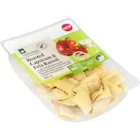 woolworths fresh pasta chilled ravioli capsicum, tomato & feta 300g