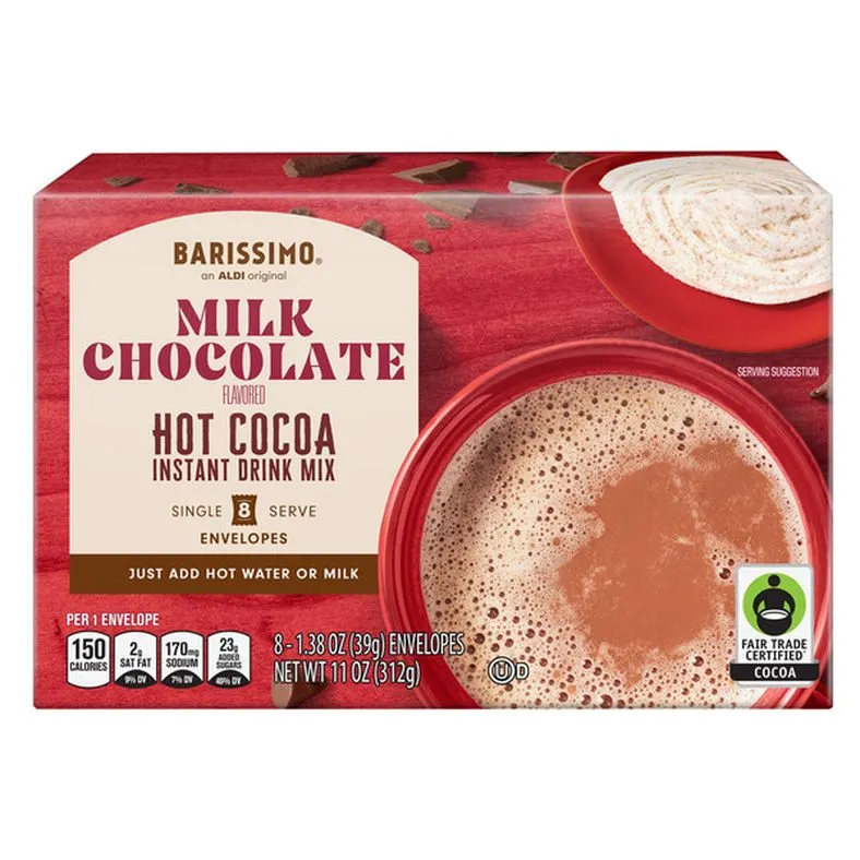 Barissimo Milk Chocolate Hot Cocoa Mix - 8 Count