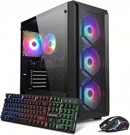 STGAubron Gaming PC Desktop,Corei7 8th Gen,RTX…