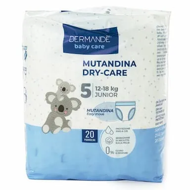 Mutandine Junior Taglia 5 20 pezzi