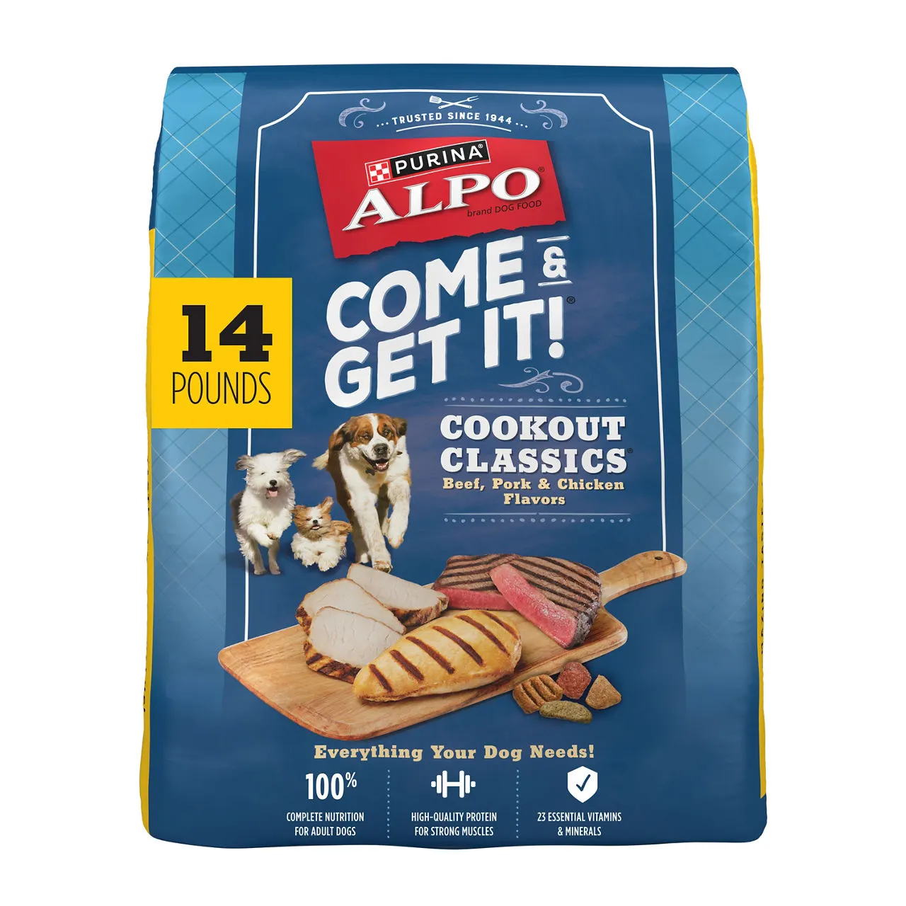 Purina ALPO Come and Get It! Cookout Classics Adult Dry Dog Food