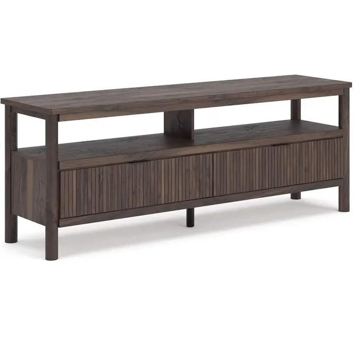 Cadmori 72" Wide TV Stand — Brown
