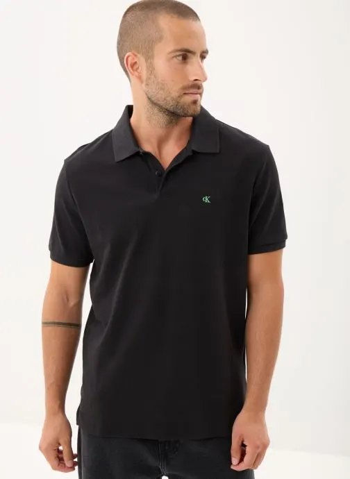 Polo's Ss Monogram Pique Po LV040EM269 heren zwart