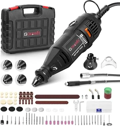 GOXAWEE Mini Power Rotary Tool Kit with…
