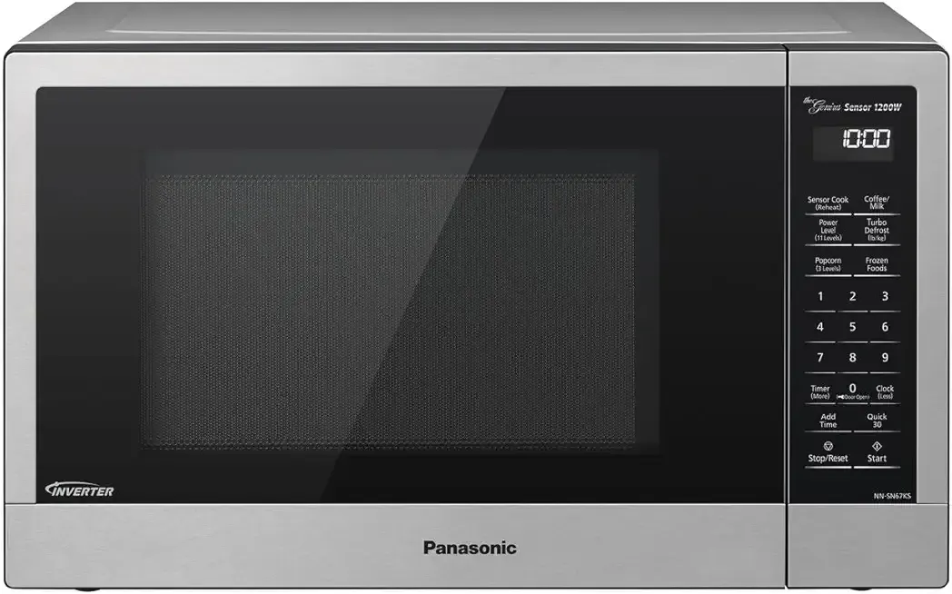 NN-SN67K Microwave Oven, 1.2 cu.ft, Stainless Steel/Silver