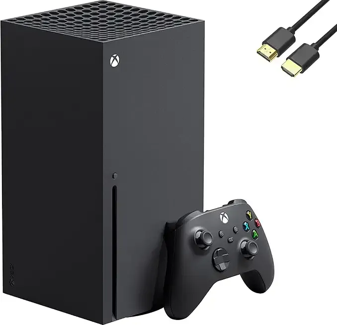 Microsoft Xbox Series X 1TB - Backward Compatible with Thousands of Games, Ultra High Speed HDMI, The Fast, True 4K Gaming with U Deal HDMI (Renewed)