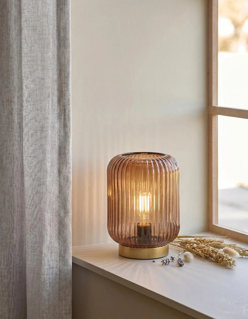 Bordlampe med LED