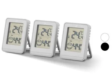 Termómetro e higrómetro pack 3