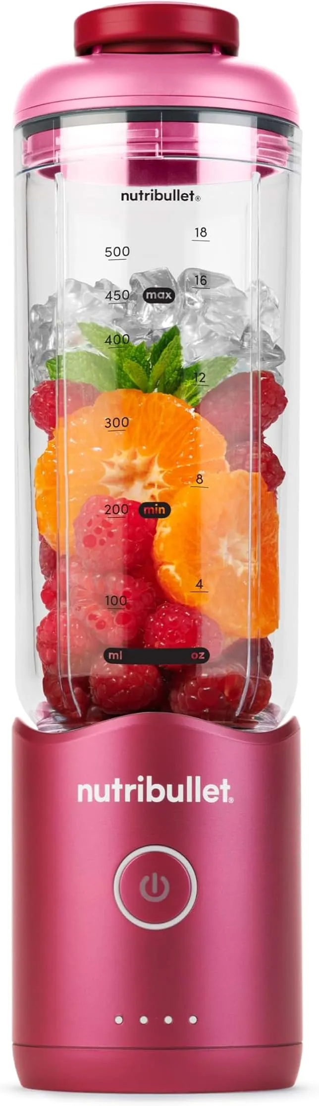 nutribullet Flex portable blender NBPB50200WC, Ruby Red