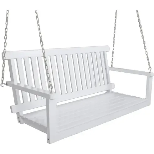 Hängebank AUGUSTA - weiß - 130 cm