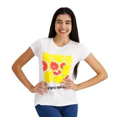 Playera Mxstaza Mujer Manga Corta Cuello Redondo