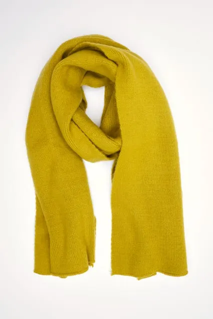 Sjaal effen fijne rib